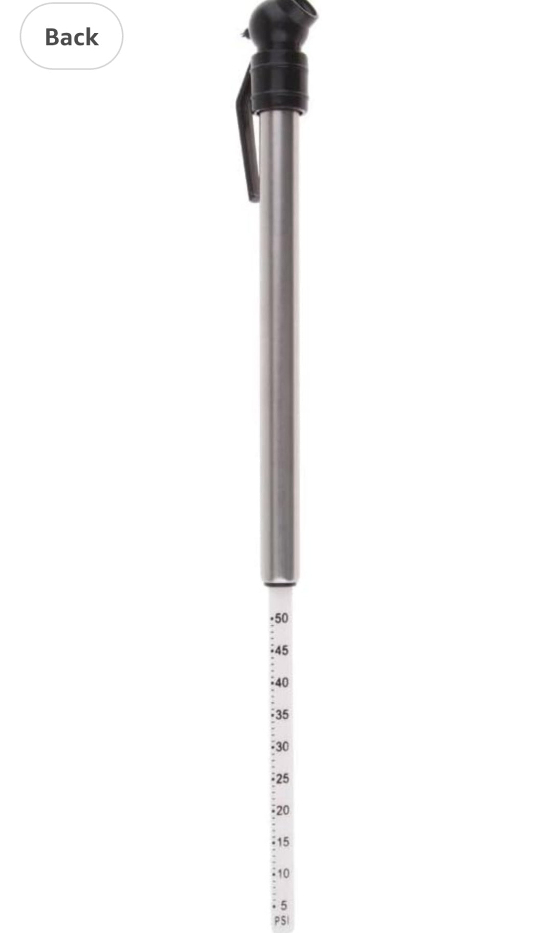 ATORSE Pencil Pen Style Truck Auto Motor Car Tire Pressure Gauge 5-50Psi Air Meter