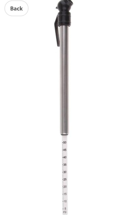 ATORSE Pencil Pen Style Truck Auto Motor Car Tire Pressure Gauge 5-50Psi Air Meter