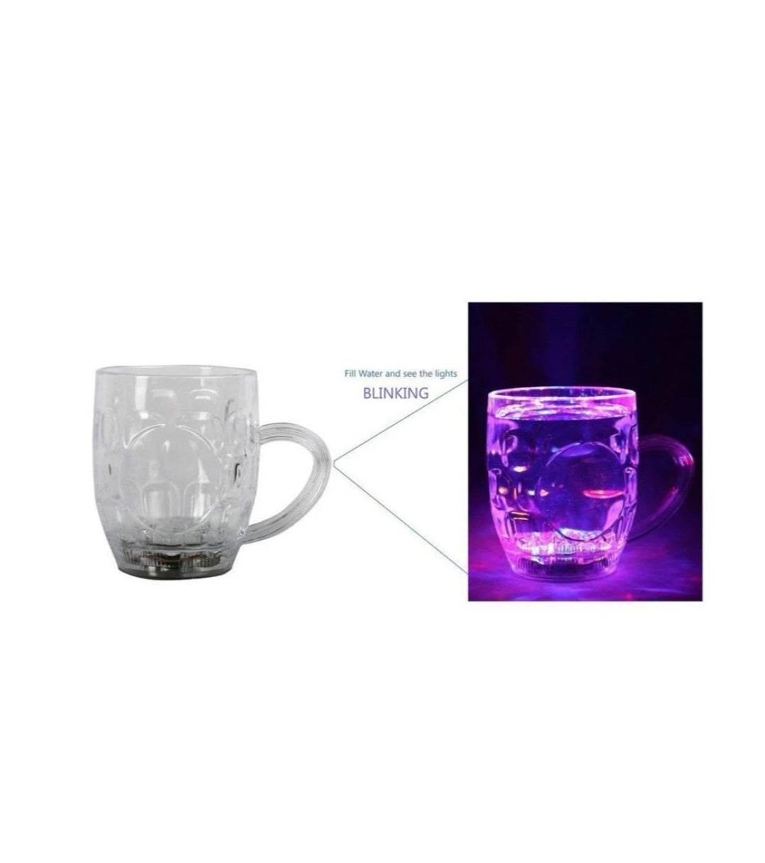 Led Glass Cup (Rainbow Color)